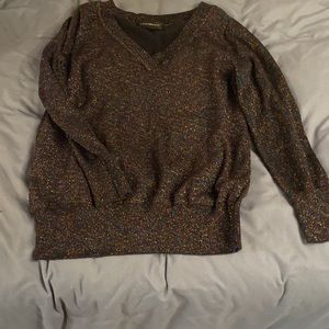 Sparkly multi color dress shirt